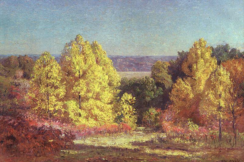 Theodore Clement Steele The Poplars